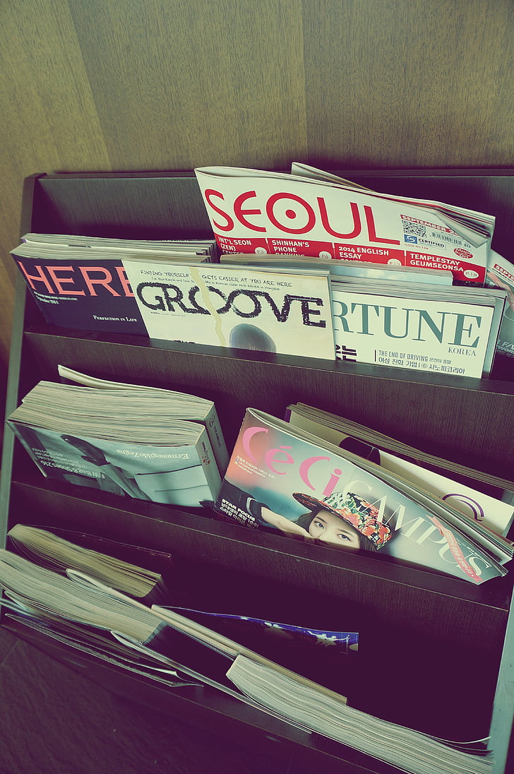 Magazine, bok, fritid