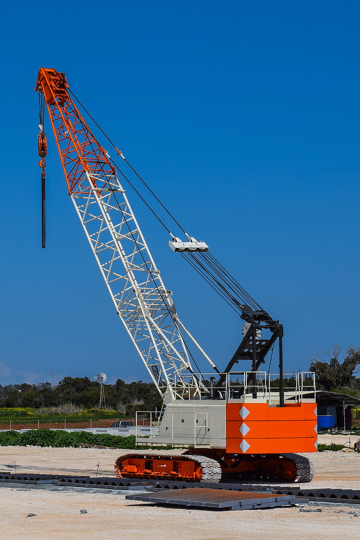 crane, construction site, construction, development, steel, engineering, equipment