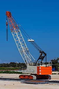 Crane, byggarbetsplats, konstruktion, utveckling, stål, ingenjörsvetenskap, utrustning