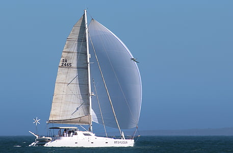 sailing vessel, sand, sea, beach, sail, water sports