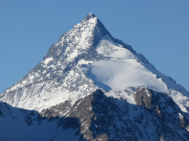 grossglockner, top-of-austria, eagles rest, massif, mountains, snow, nature
