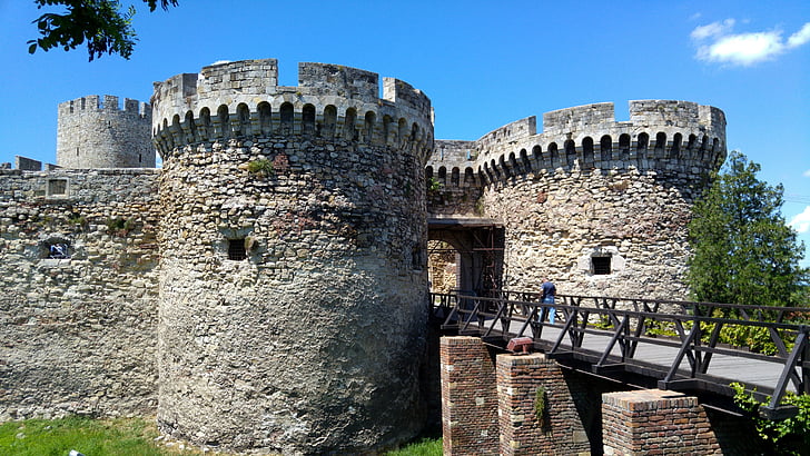 Castle, Szerbia, dátum, ősi, a továbbra is a, történeti művek, építészet