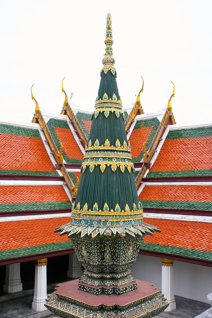Banguecoque, palácio real, Tailândia, arquitetura, Budismo, Wat, Ásia