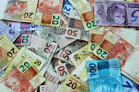 glasovnic, denar, pravi, Opomba, Brazilski valuti, Brazilija, petdeset dolarjev