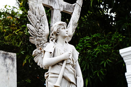 El Salvador, anjos, céu, Necroturismo, arte gótica, crenças, religião