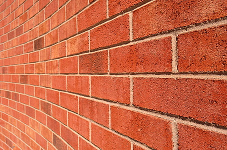 curved wall, brick, wall, house, texture, background, stone