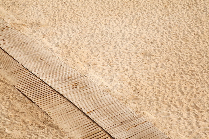 plajă, Boardwalk, coasta, Desert, Dune, gol, calea