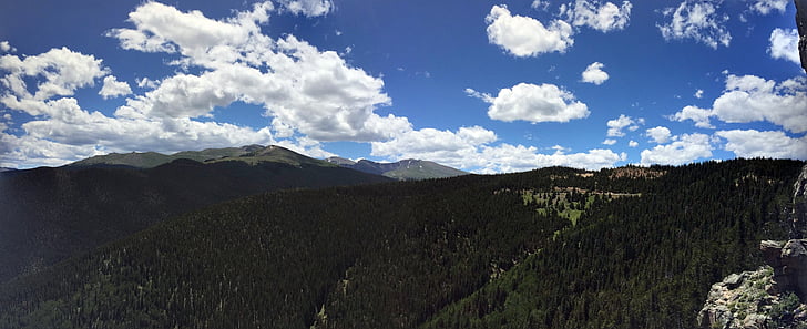 Colorado, góry, Góry Skaliste, Stany Zjednoczone Ameryki, Ameryka, sceniczny, górach Colorado