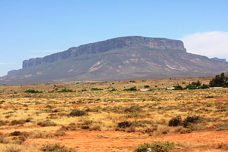 south africa, landscape, mountains, desert, nature