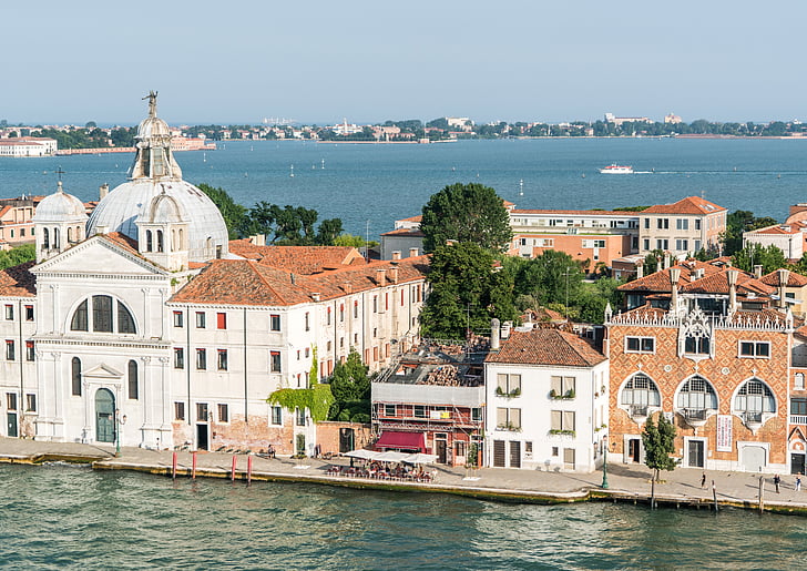 Venesia, pelayaran, Mediterania, arsitektur, Italia, perjalanan, air