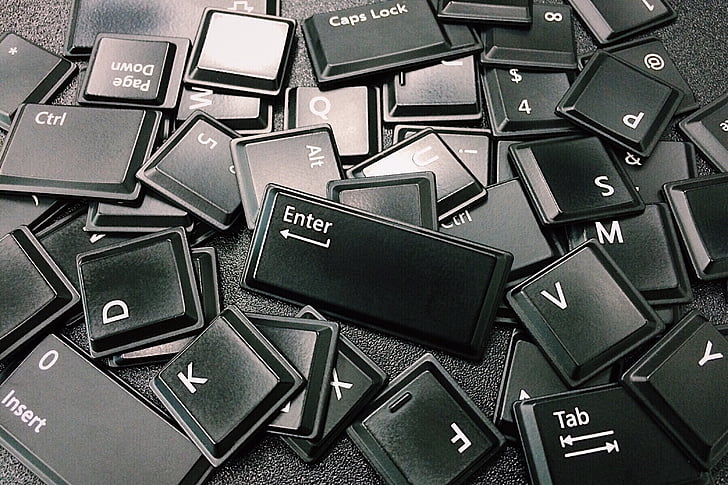letters, keys, keyboard, technology, computer, communication, enter