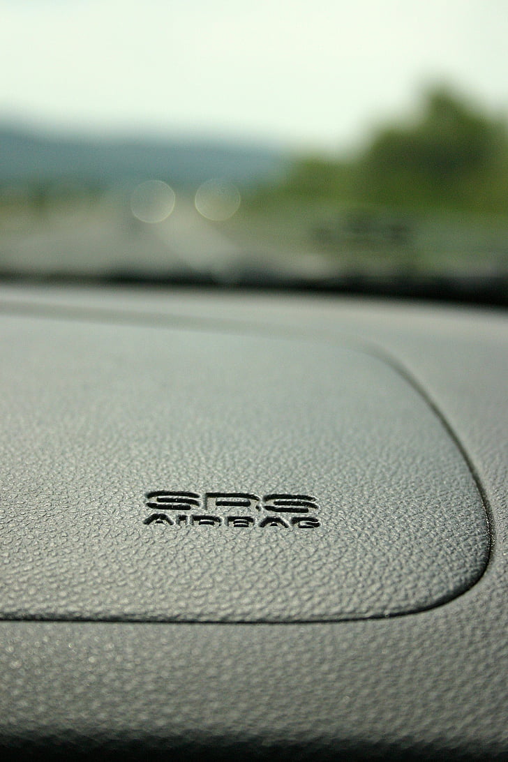 airbag, auto, kia, sportage, passenger, road, srs