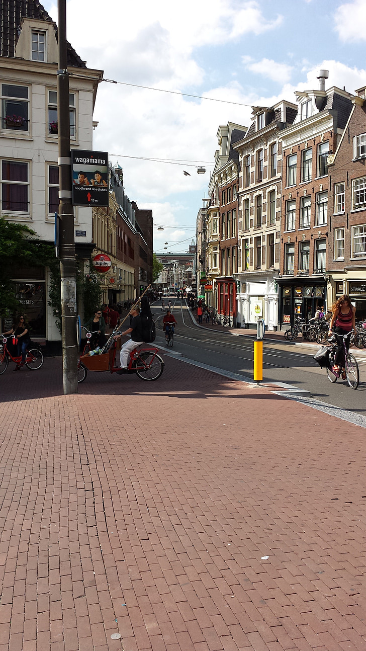Leidsestraat, ciutat d'Amsterdam, urbà