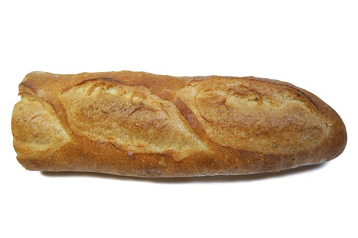 хляб, франзела, хлебни, Хляб франзела, печене, храна