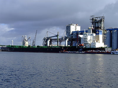 Amira, navire, port, Amsterdam, Holland, Pays-Bas, Harbor