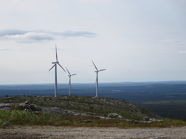 hernieuwbare, energie, windmolen, milieu, Wind, macht, turbine