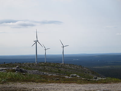 uusiutuvien, energian, tuulimylly, ympäristö, Tuuli, Power, turbiini