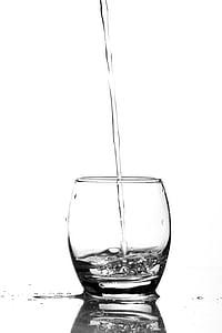 clear, drink, glass, liquid, pouring, pure, purity