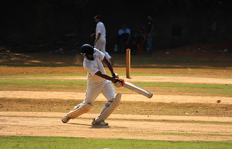 strel, batsman, kriket, igralec kriketa, tekmo, športnik, polje