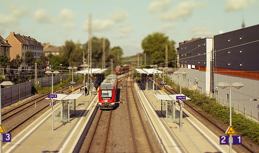 arquitectura, estación de tren, tren, ciudad, parada, edificio, Dortmund