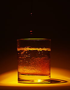 nápoj, sklo, brýle, nálada, potěšení, prost, pití z hrnečku