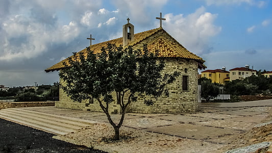 Cyprus, Ayia napa, kostol, pravoslávna