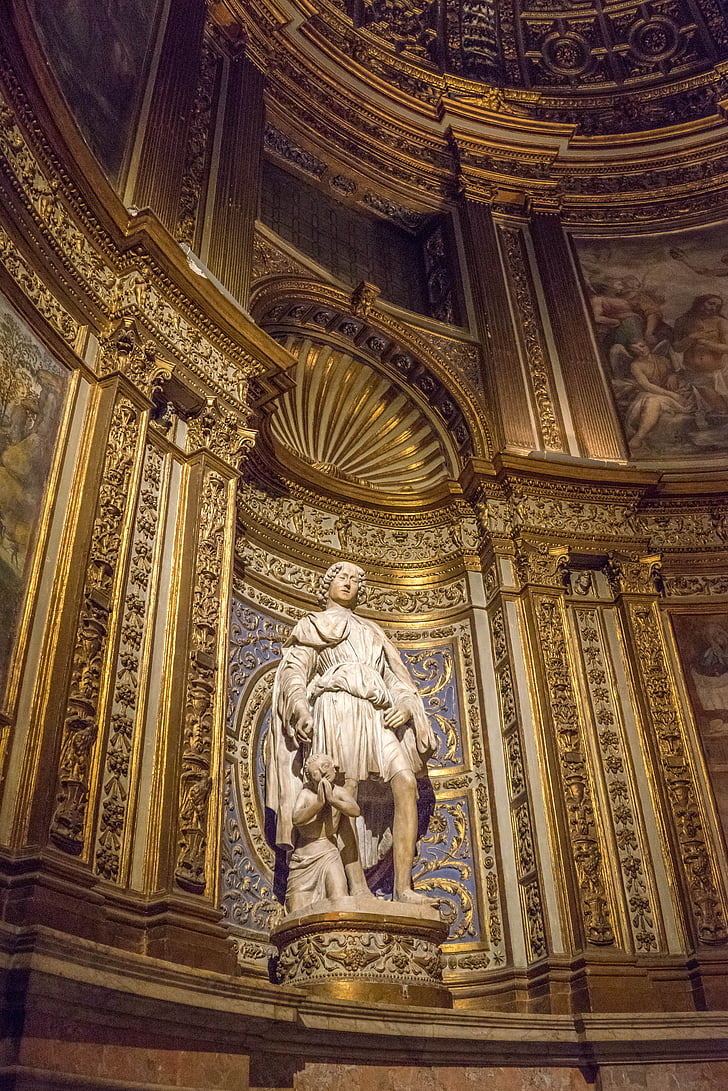 Siena Katedrali, heykel, İtalya, Katedrali, Kilise, Siena, Toskana