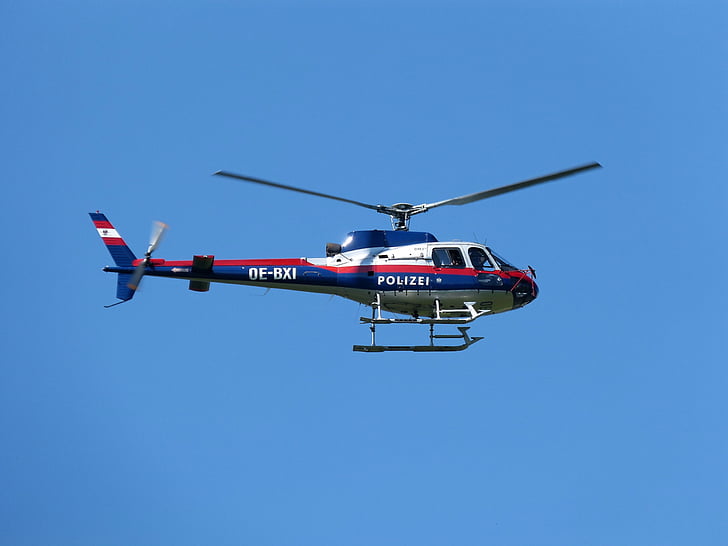 heaven, helicopter, sky, police, protection, propeller, blue