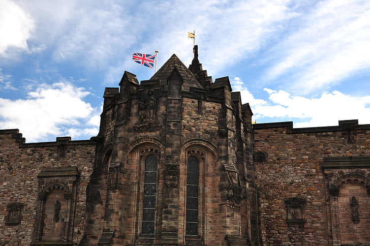 Edinburgh, hrad, Památník, Skotsko