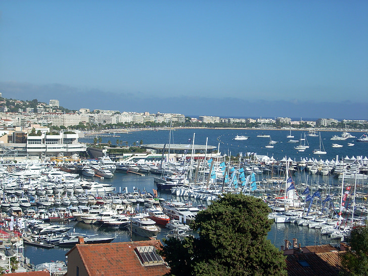 Cannes, Porto, Costa Azul, barcos
