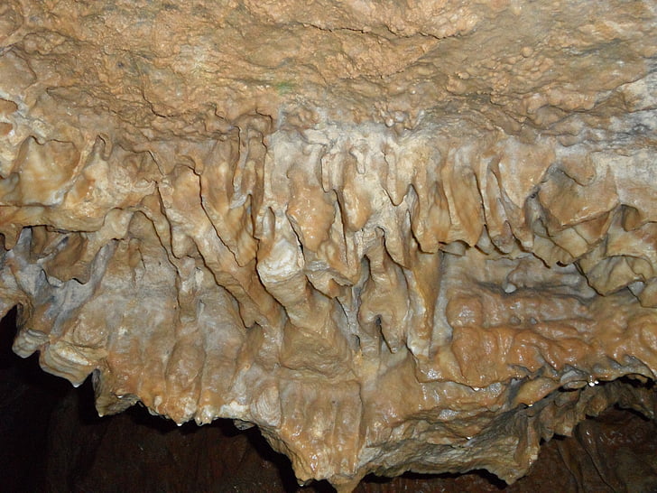 limescale, stalactite, cave, vertical cave of laichingen, rock, structure, swabian alb