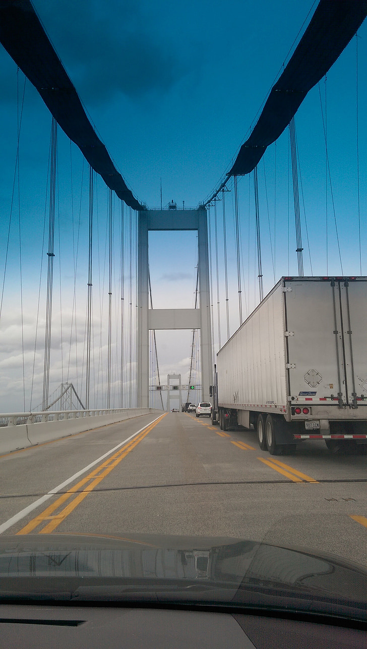 Bay bridge, Maryland, Annapolis, dálnice, Spojené státy americké, ulice, provoz