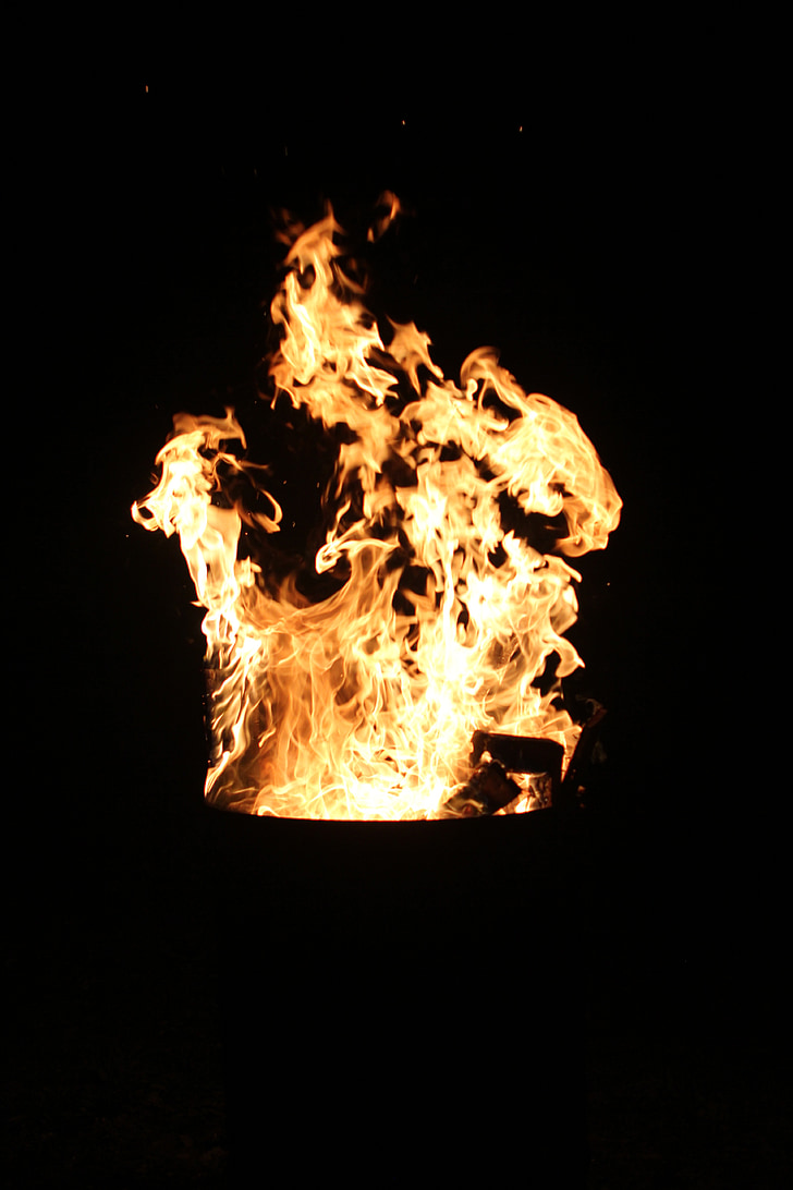 uguns, karstā, liesma, siltuma, apdegums, oglēm, zīmols