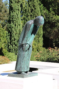 standbeeld, Portugal, beeldhouwkunst, Figuur, Museum, moderne, gezicht