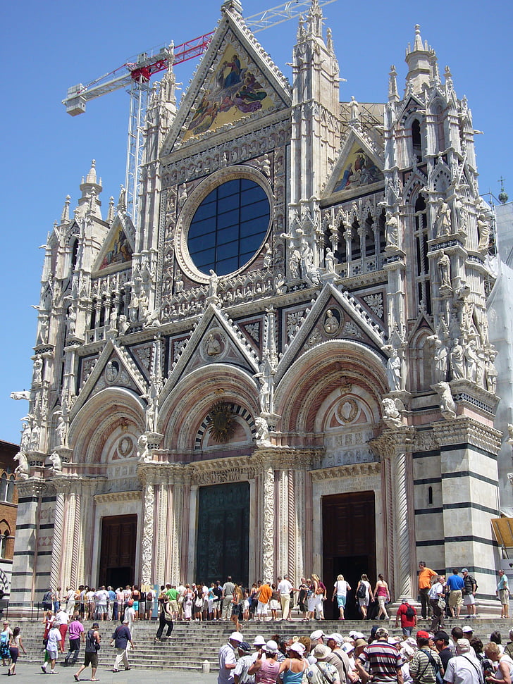 Firenze, Italien, kirke, mål, dom, arkitektoniske stil, facade