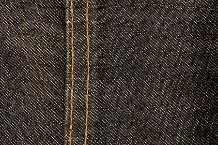 sarja de Nimes, tecido, textura, azul, para calças, matéria têxtil, moda