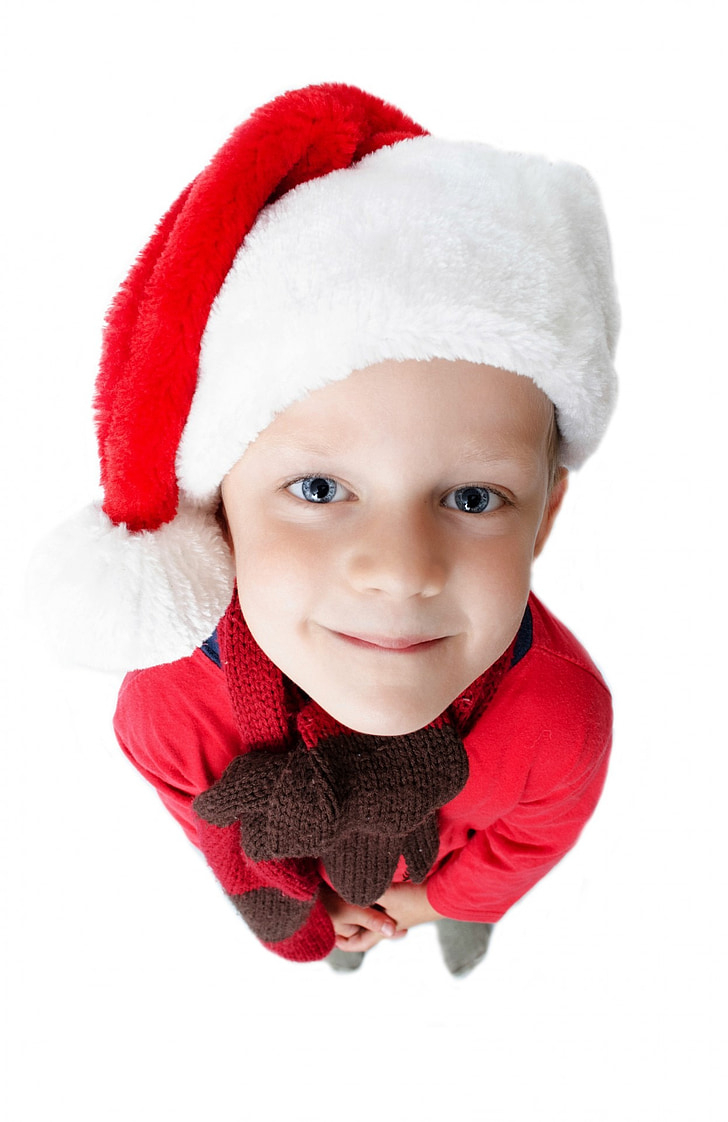 Natale, persone, ragazzo, Kid, bambino, Xmas, decorazione