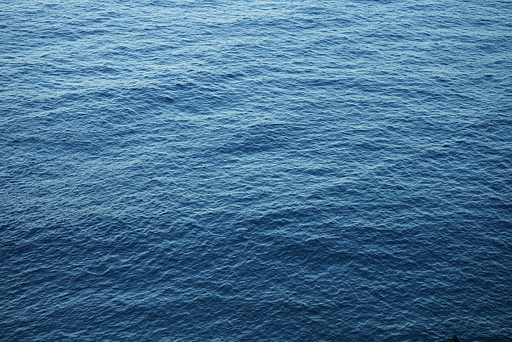ηρεμία, σώμα, νερό, στη θάλασσα, Ωκεανός, μπλε, φύση
