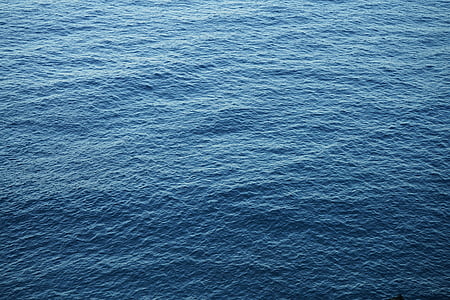 calm, body, water, sea, ocean, blue, nature