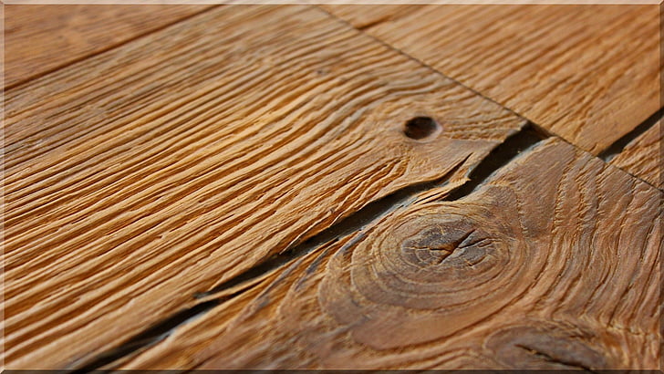antiguo, roble, piso, viejo roble, madera - material, fondos, marrón