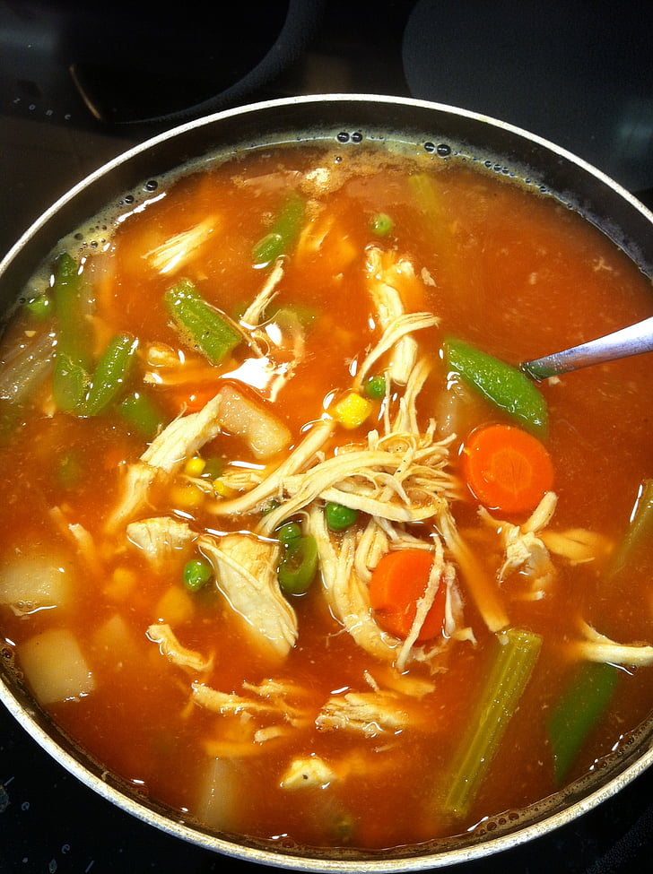 stew, chicken soup, nutrition, cook