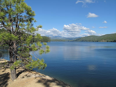 lake, nevada, outdoor, wilderness, landscape, forest, scenic