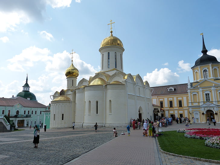 Sergiev posad, Liên bang Nga, sagorsk, chiếc nhẫn vàng, Tu viện, Nhà thờ, kiến trúc