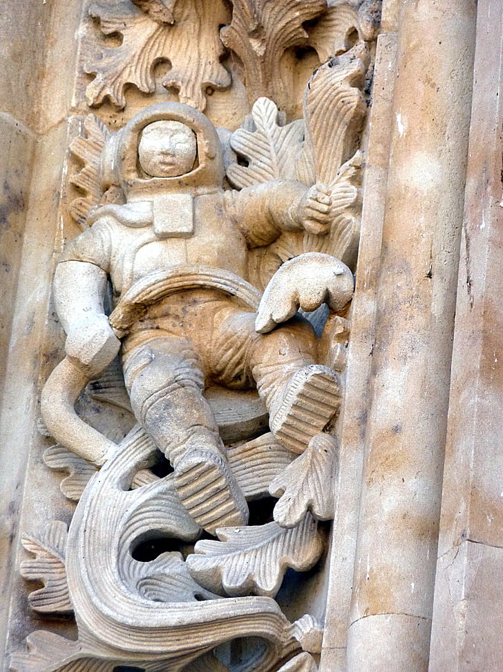 kosmonaut, Kathedraal, Salamanca