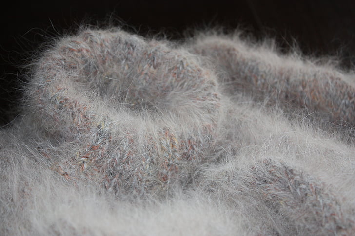 angora, wool, knit, fluffy, cat's cradle, soft, collar
