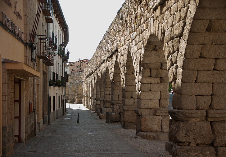 İspanya, Segovia, su kemeri, Romalılar