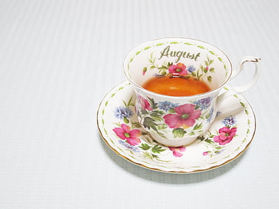 Tea time, pohár, augusta, nápoj