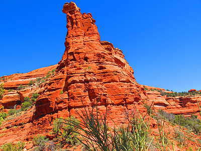 Sedona, czerwona skała, formacji, Arizona, Geologia