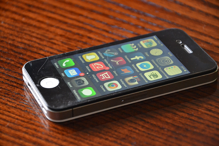 iPhone, iPhone 4, telefoni, must, lahter, Mobiiltelefon, nutitelefoni