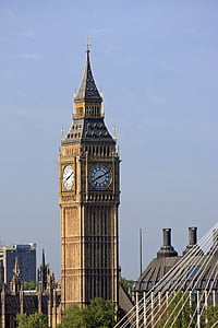 часовник, кула, Паметник, Лондон, Англия, забележителност, история